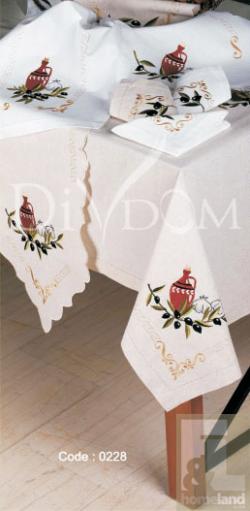 Покривка за маса Маслини и стомна