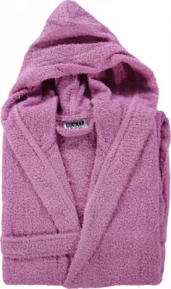 Детски халат лила