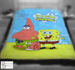 Детско одеяло СПОНДЖ БОБ