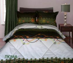 Спален комплект  Алмира - зелен, лила