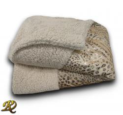 ОДЕЯЛО БЕЖОВ ЛЕОПАРД