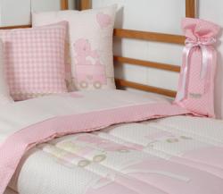 Детски спален комплект  Teddy Pink