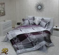 СПАЛЕН КОМПЛЕКТ ПАМУЧЕН САТЕН КРИСТИН