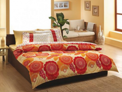 Единичен спален комплект Joy-оранж