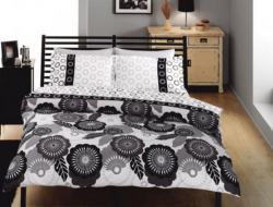 Единичен спален комплект Joy-черен