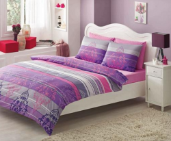 Единичен спален комплект Leroy-лилав