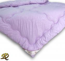 Олекотена завивка с микрофибър Флорал бледо лила