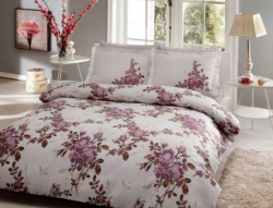 Единичен спален комплект Lorca-кафяв