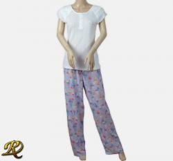 Дамска пижама Луиза екрю