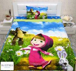 Детски спален комплект Маша и Мечока