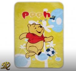 Бебешко oдеяло Мечо пух футболист