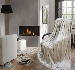 Одеяло мик бръш бежово