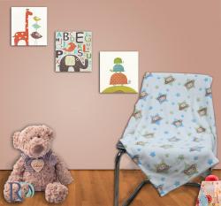 Бебешко одеяло бяло с мечета