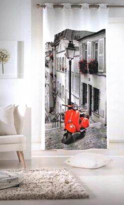 Перде с капси Chic