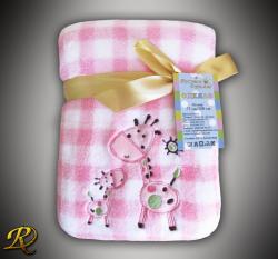 Бебешко одеяло Жирафчета