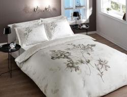 Единичен спален комплект Silver-сив