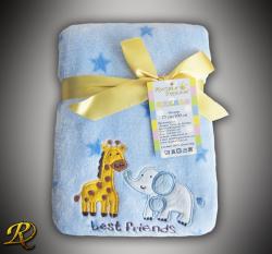 БЕБЕШКО ОДЕЯЛО СЛОНЧЕ И ЖИРАФ