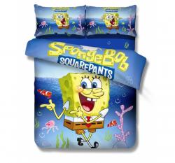 ДЕТСКИ СПАЛЕН КОМПЛЕКТ СПОНДЖ БОБ